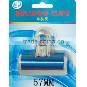 2pcs bulldog clips in blister card