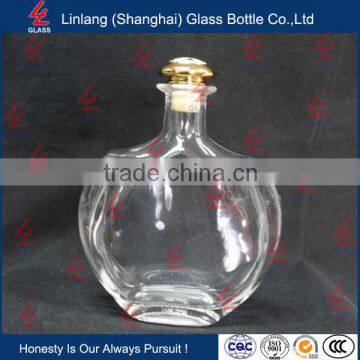 Wholesale Manufacturer Glass Bottle 650ml Wisky Glass Bottle