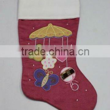 2012 New style christmas sock for kids party