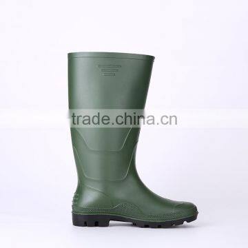 Manufacturer Cheap Green Pvc Rain Boots Without Steel Toe, Cheap Plastic Pvc Rain Boots