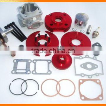 Red Big Bore 49CC Mini Bike Cylinder Kits