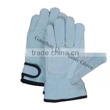 Premium Grain Pigskin Driver's Gloves