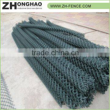 PVC coated Manufacturer the most beautiful design of chain link fence/fencing