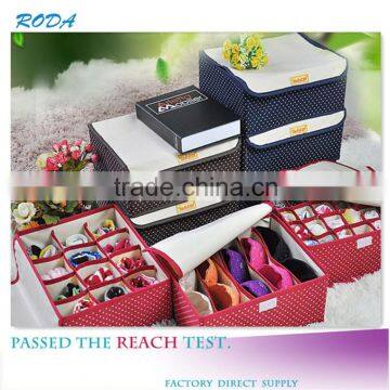 YIWU RODA 100% Oxford fabric durable folding underwear, socks storage box