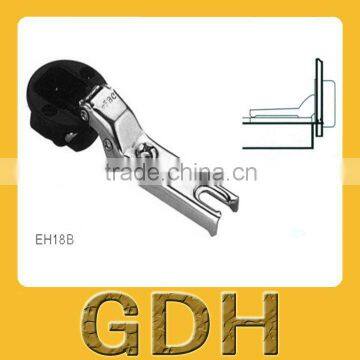 one way zinc alloy cover glass hinge,glass door cabinet hinge