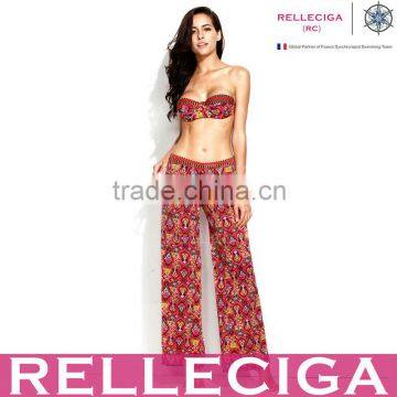 RELLECIGA Sexy Beach Wear Seires - Exotic Pattern Digital Print Beach Pants