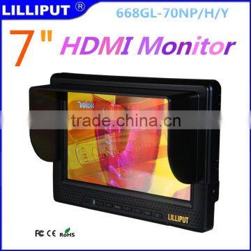 Brightness 450cd 7 inch lcd monitor with hdmi input