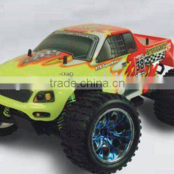 1/10 Scale 4WD Off-road RC Monster Truck Brushless Motor & ESC