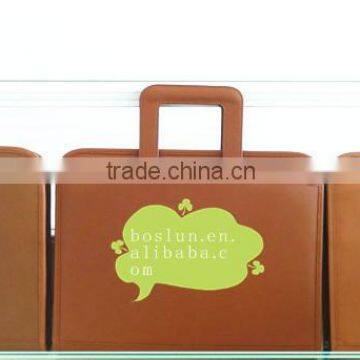 Most Fashional Leather Manager Folder,leather Portfolio photo-5