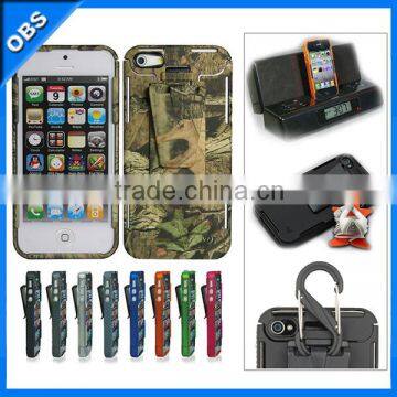 PC mobile phone case with clip function for iphone5