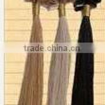 Factory 1g strand keratin tip human hair extensions Sample order acceptable