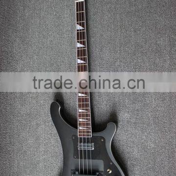 4 string neck through body electric bass guitar