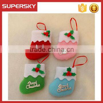 V-300 merry christmas decorations ornament socks christmas tree hanging ornaments baby christmas decoration