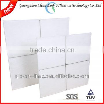 wire frame synthetic fiber foldaway pleated filter