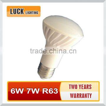 Ceramic led bulb lamp r63 e27 with CE&RoHS