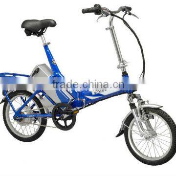 250W Flying pigeon bicycle 16" SLA battery alloy electric foldable bicycle