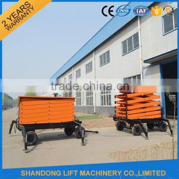 8m Aerial Platform Floors Mobile Underground Hydraulic Lift