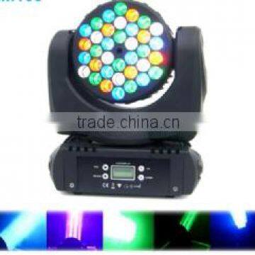 Made In China Cheap price 36x3w RGBW 4 IN 1 LED Moving Head Washer Stage Lighting Fixture for Club,Show,