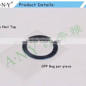 ANY Nail Beauty Curing Decorative Sticker 24M Long Light Blue Plastic Nail Tape DIY photo-4