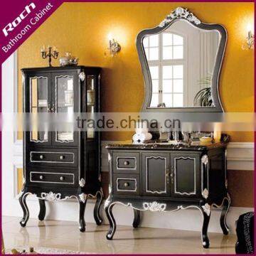 ROCH 153 New Fashional Wooden Bathroom Cabinet Wash Basin Mirror Cabinet