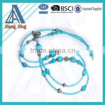 2016 Latest Beautiful Promotional Neck Beaded Lanyard