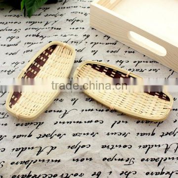 Modern design Creative hot selling bamboo dish fruit dish