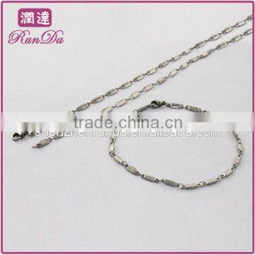 fashion thin bracelet neckless charming jewellery set best seller jewellery