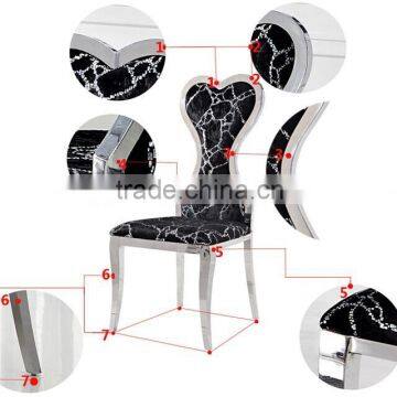 Modern Banquet Stainless Steel Chair Manufacturer For Dining JC-SS48 photo-4