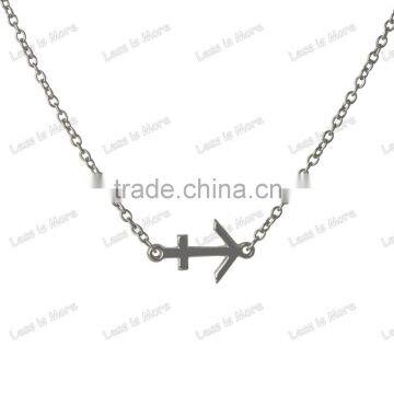 Fashion Jewelry Necklace Zodiac Pendants Necklace - Sagittarius photo-2