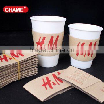 Customized paper cup sleeve /coffee sleeve/hot cup sleeve