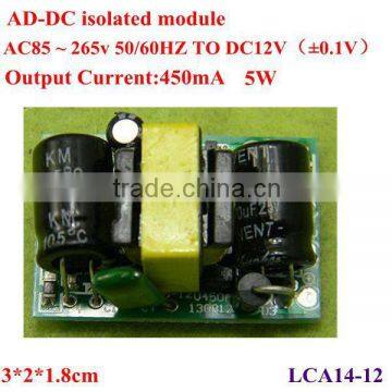 ac-dc converter power supply module circuit board 230v 240v 220v 110v ac to 12v dc voltage regulator transformer