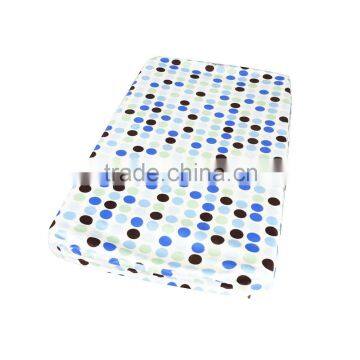 Polka Print Plush Dots Minky Changing Pad Covers photo-3