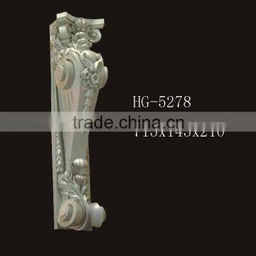 pu foam moulding/ exotic corbel for interior decoration