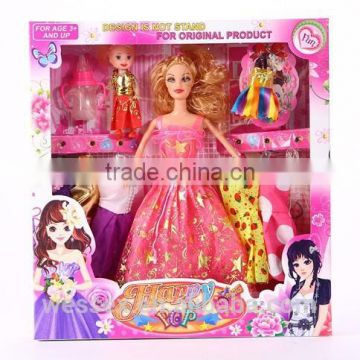 Promotional gift online doll dress-up girl games,barbie doll