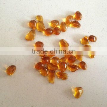 yellow tiny glass bead