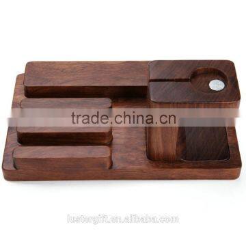 For apple watch stand charging dock, wooden charging holder for apple watch