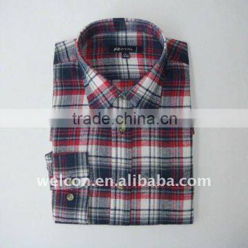 Men's casual flannel shirt