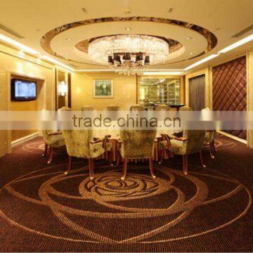 Anti-slip modern design hotel banquet carpet with high quality