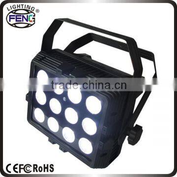 Rechargeable Battery Power IP65 12pcs 6in1 Wireless Dmx Outdoor Waterproof Led Par Light