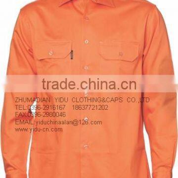 safety jacket 100%cotton workwear jacket for workers