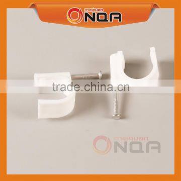 China Manufacturer Multipurpose Plastic C shape Nail Cable Clips Clamps