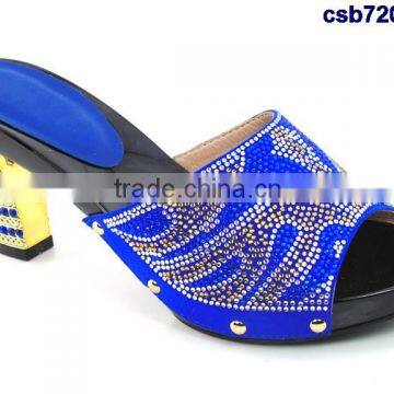 Csb7200 Africa 2016 Fashion Women Shoes for Party Evening Italy Shoes Matching Purse Fashion Wedding Shoes Quality Choice photo-2