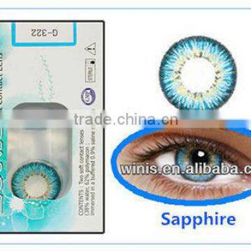 hot selling authentic korea EOS Luna G-322 3 tone cosmetic optical lens prescription contact lenses