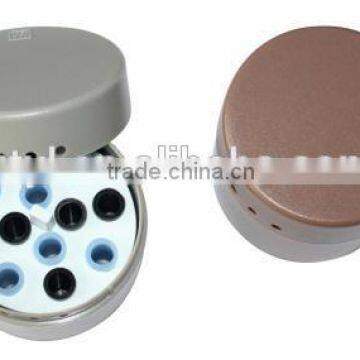 Autoclavable Aluminum Bur holder/dental endo bur block/box