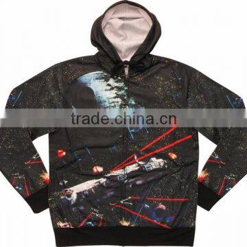 Custom Sublimated Hoodies/ New Customized Cotton Fleece Hoodies/ 2015 Custom Designer Hoodies