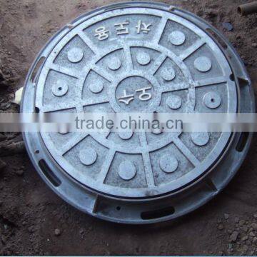 Cast Iron Manhole Covers Nodular Round Ductile Corrosion Resistance Security High Quality Manhole Covers Sizes photo-4