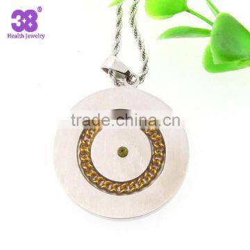 Factory Pendant with Magnetic White Essential Oil Diffuser Necklace