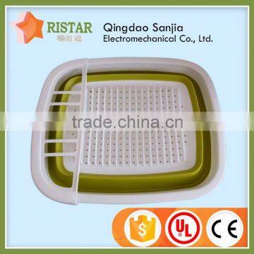 High Quality Kitchen Silicone Dish Racks photo-3