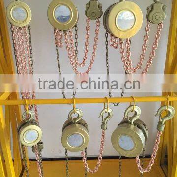 0.5 TON Sparkless chain block / no sparking chain hoist