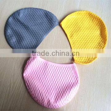 Special hot selling factory soft healthy silicone swim cap